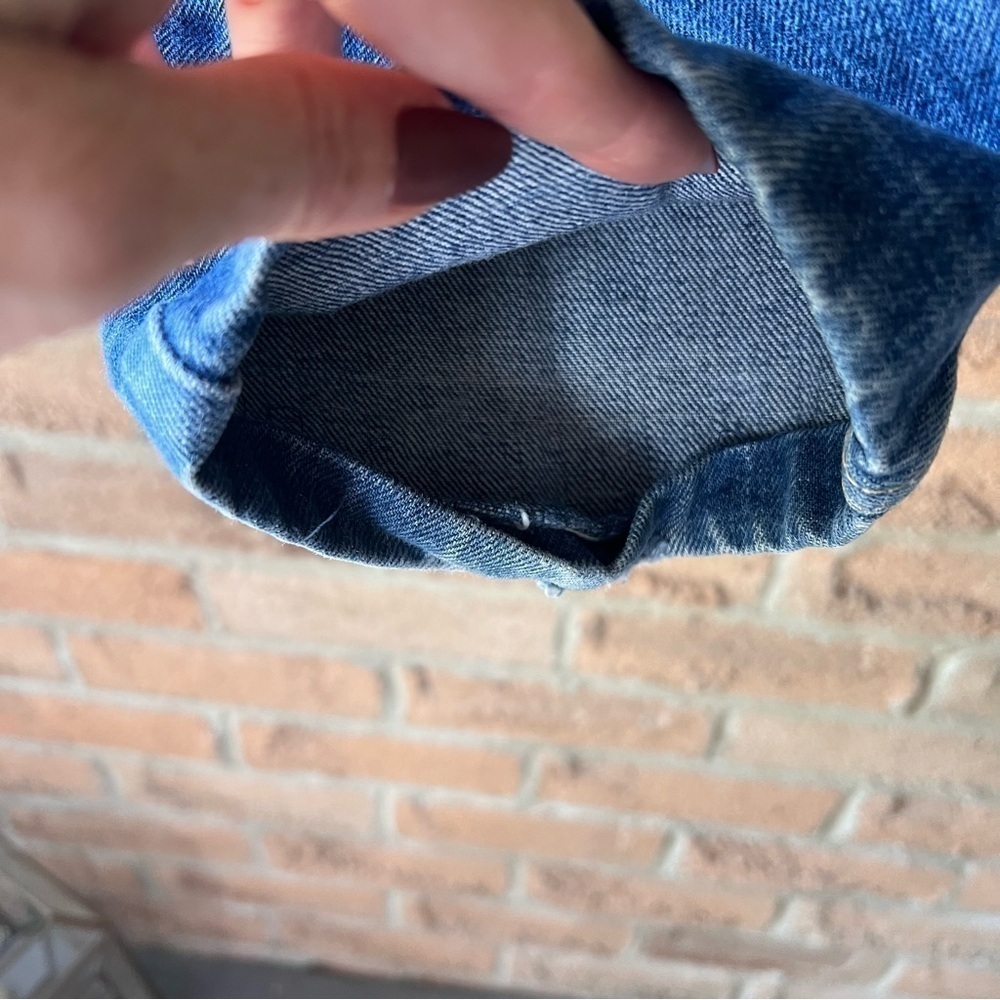 FANCY ASS Vintage Jeans High Rise Straight Leg Blue Denim 90s - Picture 7 of 16